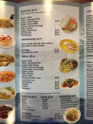 Menu photo 2 Mi Rancho Restaurant Oswego, IL