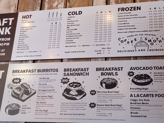 Menu photo 1 Rise Up Coffee West Ocean City, MD Menu photo 1 Rise Up Coffee West Ocean City, MD