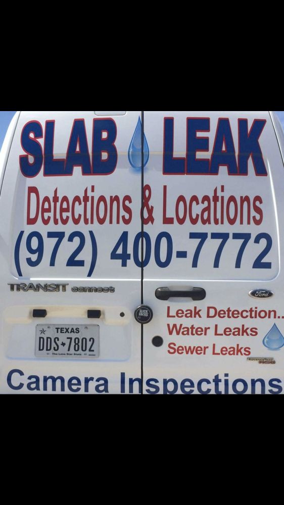 Slide of Slab Leak Detections & Location