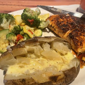 Miller's Ale House - Salmon dinner. - Sports Bars Near Me - Dawsonville, Georgia