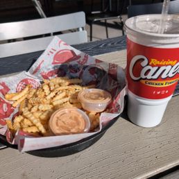 Fries and sauce