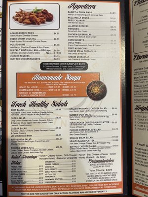 Menu photo 6 Eisenhower Diner Hanover, PA Menu photo 6 Eisenhower Diner Hanover, PA