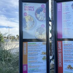 Tropical Smoothie Cafe - Menu