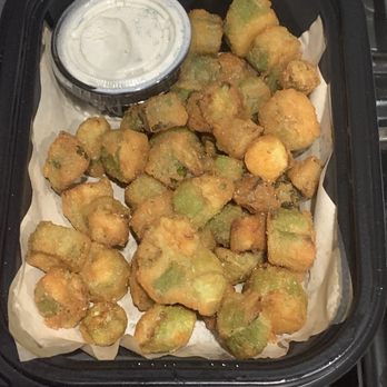 Bludso's BBQ - Fried Okra with sauce - Barbeque Near Me - Panorama City, California