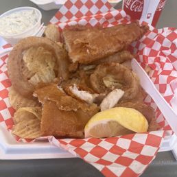 Fish and chips Fish and chips