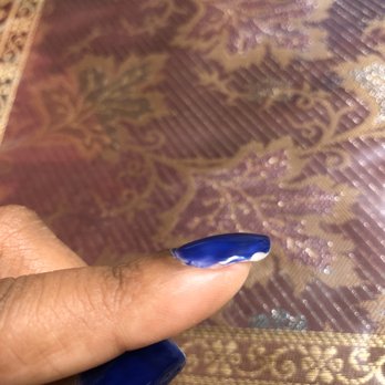 Studio 8 Salon - Index finger nail randomly chipped three days after getting them done. - Hair Salons Near Me - Sacramento, California Studio 8 Salon - Index finger nail randomly chipped three days after getting them done. - Hair Salons Near Me - Sacramento, California