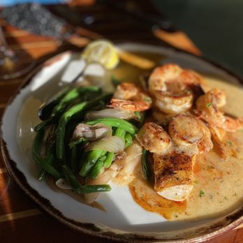 Pappas Seafood House - Costa Rican Mahi & Scallops was delicious. - Seafood Near Me - Humble, Texas Pappas Seafood House - Costa Rican Mahi & Scallops was delicious. - Seafood Near Me - Humble, Texas