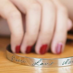 Belle Fever - 8mm Endless Bangle Silver by Belle Fever (www.bellefever.com.au)