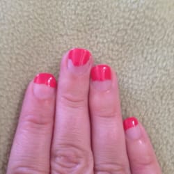 Panache Nails & Spa - Horrible Shellac manicure didn't last 10 days