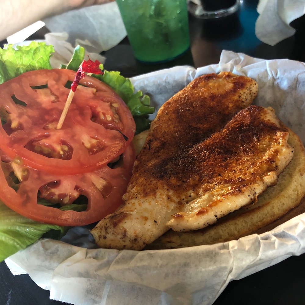 Blue Moon Bar and Grill - Cajun chicken sandwich - Burgers Near Me - Madison, Wisconsin