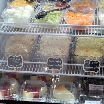 Our Neighborhood Deli - Deli items with some desserts at the bottom - October 2024 - Delis Near Me - Gaithersburg, Maryland