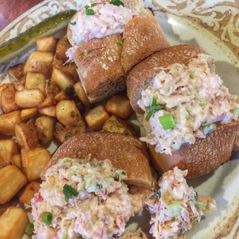 Another Broken Egg Cafe - The lobster and shrimp sliders - Cafes Near Me - Fairhope, Alabama