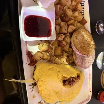 Breakfast Republic - Protein Lovers omelet - Breakfast & Brunch Near Me - Costa Mesa, California Breakfast Republic - Protein Lovers omelet - Breakfast & Brunch Near Me - Costa Mesa, California
