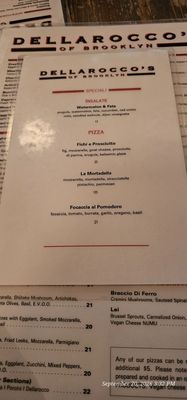 Menu photo 1 Dellarocco's Brooklyn, NY Menu photo 1 Dellarocco's Brooklyn, NY