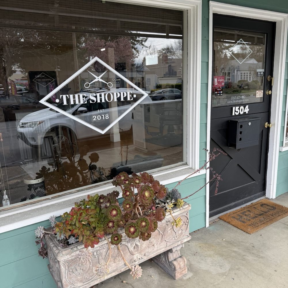 The Shoppe - Store front - Men's Hair Salons Near Me - Santa Rosa, California The Shoppe - Store front - Men's Hair Salons Near Me - Santa Rosa, California