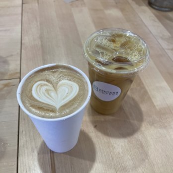 Ventana Coffee - Sea salt cream dark brown sugar latte and Turmeric Ginger Honey Latte - Coffee & Tea Near Me - Covina, California Ventana Coffee - Sea salt cream dark brown sugar latte and Turmeric Ginger Honey Latte - Coffee & Tea Near Me - Covina, California