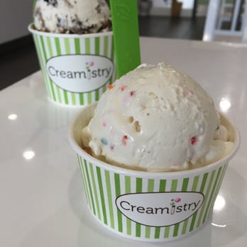 Creamistry - Best birthday cake ice cream I have ever had.  WITH MARSHMALLOWS. Yes, please. - Desserts Near Me - Cerritos, California