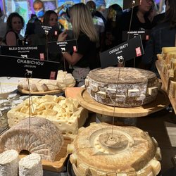 French Cheese Board - Cheese display