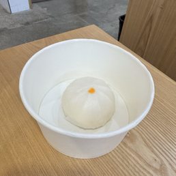 Steamed Custard Bao