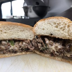 Butcher’s Gourmet Burgers & Philly’s - Shaved Prime Ribeye, Aged Parmesan cheese , White American  And Mozzarella cheese