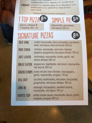Menu photo 2 Blaze Pizza Tallahassee, FL
