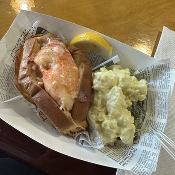 The Lobster Cage - Lobster Roll Warm - Seafood Near Me - Pensacola, Florida The Lobster Cage - Lobster Roll Warm - Seafood Near Me - Pensacola, Florida
