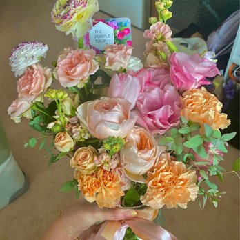 The Purple Tulip - my graduation flowers - Floral Designers Near Me The Purple Tulip - my graduation flowers - Floral Designers Near Me