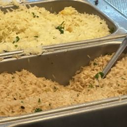 Fly on the edge of the rice tray