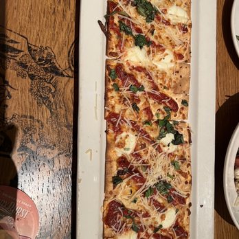 BJ's Restaurant & Brewhouse - Margherita Fresca Flatbread - Breweries Near Me - Lutz, Florida