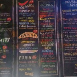 Bourbon Street - Menu