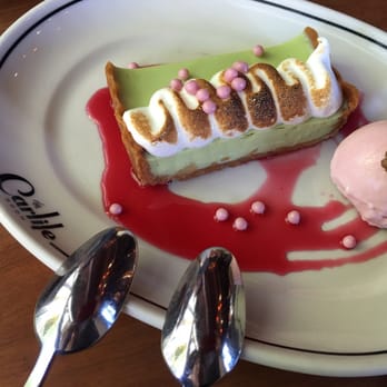 The Carlile Room - Keylime pie. Tarty but nothing amazing - New American Near Me - Seattle, Washington