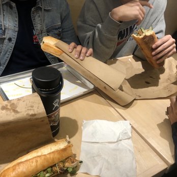 Two Wheels - banh mi lemongrass chicken - Vietnamese Near Me - New York, New York