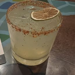 I forget the name but this spicy margarita was FANTASTIC I forget the name but this spicy margarita was FANTASTIC