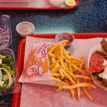 Bo-Bo's Gyros Vernon Hills - Gyro plate. It's a full meal for sure. - Greek Near Me - Vernon Hills, Illinois