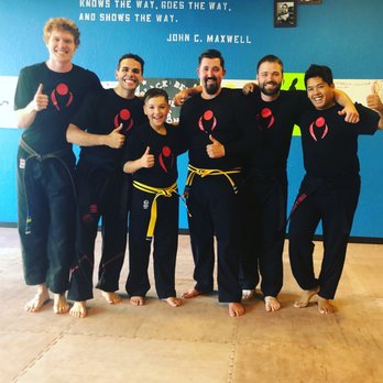Studio Martial Arts - Us and the instructors during Blackbelt season wearing our Tactician shirts! - Martial Arts Near Me - San Antonio, Texas Studio Martial Arts - Us and the instructors during Blackbelt season wearing our Tactician shirts! - Martial Arts Near Me - San Antonio, Texas