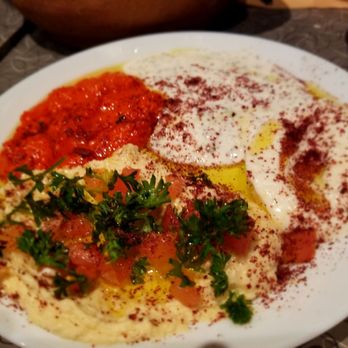 Wild Thyme - four dips - Lebanese Near Me - New Westminster, British Columbia Wild Thyme - four dips - Lebanese Near Me - New Westminster, British Columbia