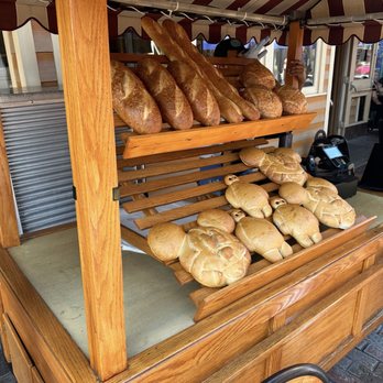 San Fransokyo Square - Baked goods including Baymax bread - Amusement Parks Near Me - Anaheim, California San Fransokyo Square - Baked goods including Baymax bread - Amusement Parks Near Me - Anaheim, California