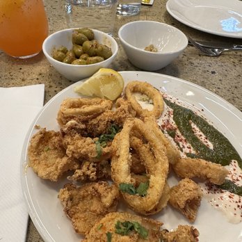 Arabica Bar & Kitchen - Crispy squid - Arabic Near Me - London, XGL Arabica Bar & Kitchen - Crispy squid - Arabic Near Me - London, XGL