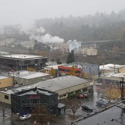 Historic Downtown Oregon City - Snowy morning