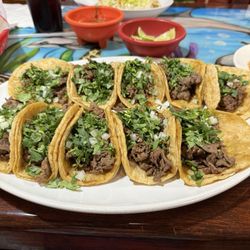 Tampico’s Mexican Grill - Crane Asada tacos!