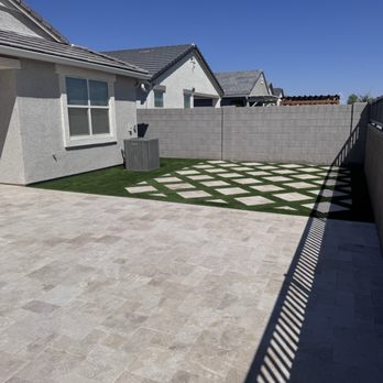 HaloTurf - Backyard after - Artificial Turf Near Me - Mesa, Arizona