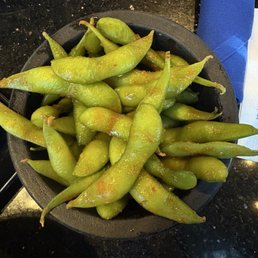 Spicy edamame Spicy edamame