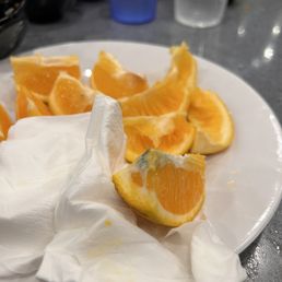 Mold in the oranges Mold in the oranges