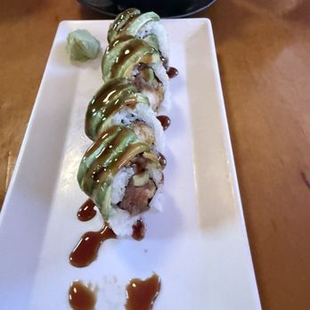 Yuki Hana Sushi - Amazing edamame, and sushi (spicy tuna with shrimp tempura, cucumber and avocado) - Sushi Bars Near Me - Hayward, California Yuki Hana Sushi - Amazing edamame, and sushi (spicy tuna with shrimp tempura, cucumber and avocado) - Sushi Bars Near Me - Hayward, California