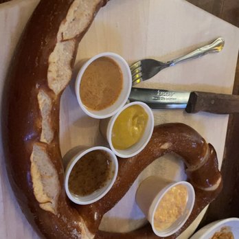 Prost! - Half Pretzel and Wisconsin Curds remnants - German Near Me - Chicago, Illinois Prost! - Half Pretzel and Wisconsin Curds remnants - German Near Me - Chicago, Illinois