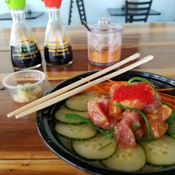 Lee Sushi - Poke bowl, seriously the freshest fish I have had in a while. - Asian Fusion Near Me - Sandy, Utah
