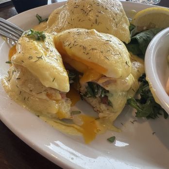 Le Peep - Lobster Benedict!! Perfectly executed eggs - Breakfast & Brunch Near Me - Centennial, Colorado