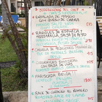 La Palapa Belga - Daily Specials - Belgian Near Me - Cancún, ROO