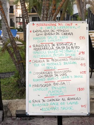 Menu photo 3 La Palapa Belga Cancún, ROO