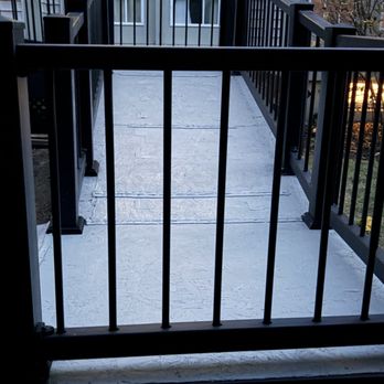 All Around Carpentry N Fence - Entirely Custom Composite Deck for a parapolegic customer of mine. - Carpenters Near Me - Flint, Michigan All Around Carpentry N Fence - Entirely Custom Composite Deck for a parapolegic customer of mine. - Carpenters Near Me - Flint, Michigan